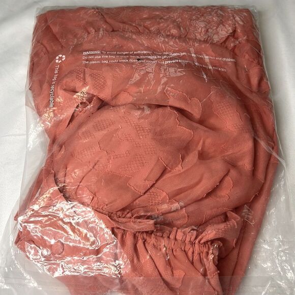 LC Lauren Conrad Ceramic Rose Button-Front Short Dress Size Small - Picture 6 of 8